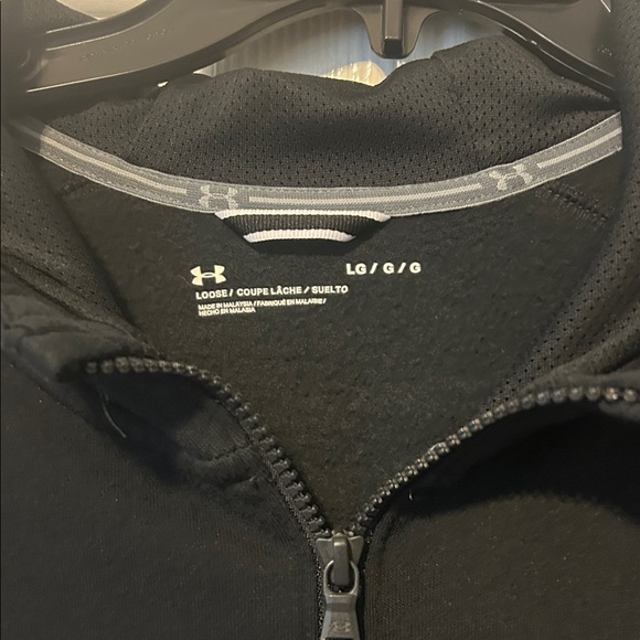 Under Armour Black Full-Zip Hoodie - Picture 2 of 5